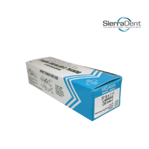 AGUJA MISAWA LARGAS X 100 UNI - 27G