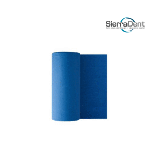 BABERO EN ROLLO ACQUERELLO 53*60 CM AZUL