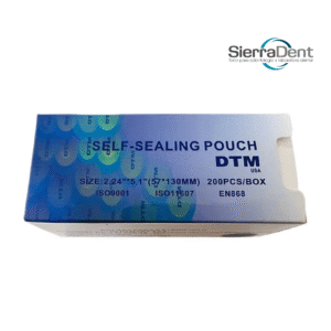 BOLSA DE ESTERILIZAR FRESA 57X130 MM CAJA X 200 DTM