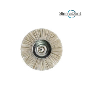 CEPILLO PARA BRILLAR ACRILICO, CERAMICA CERDA BLANCA MEDIANO