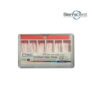 CONOS DE GUTAPERCHA #25 META BIOMED ROJOS