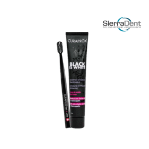 CREMA DENTAL BLACK + CEPILLO 5460 BIW CURAPROX