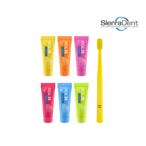 CREMA DENTAL KIT CURAPROX X 6 BE YOU SIX TASTE PACK + CEPILLO 5460