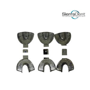 CUBETA METALICA PERFORADA X PAR SUPERDENT TALLA S