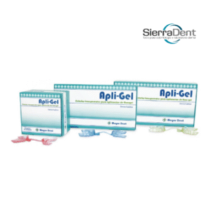 CUBETAS PARA FLUOR APLI GEL MAYOR DENT S,M Y L