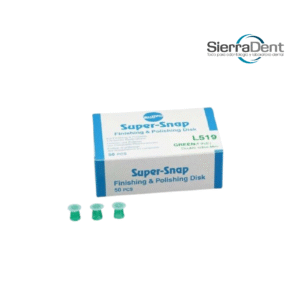 DISCO SUPER SNAP MINI VERDE CAJA X 50 MARCA SHOFU L519