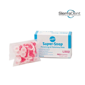 DISCO SUPER SNAP ROJO CAJA X 50 MARCA SHOFU L502