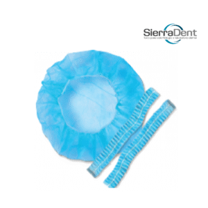 GORRO ACORDEON (ORUGA) AZUL X 100 UNIDADES JMM