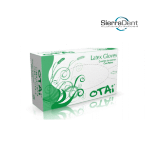 GUANTES DE LATEX CON POLVO OTAI TALLA M