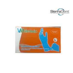 GUANTES DE NITRILO TALLA L AZUL - VITAL MEDIC