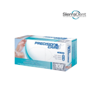 GUANTES DE VINILO PRECISION CAJA X 100 TALLA M