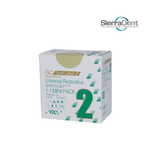 IONOMERO FUJI 2 AUTO GOLD N 21 MINIPACK (CAJA VERDE/BLANCA)