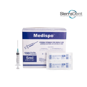JERINGA DESECHABLE 5ML 21X1.5 MEDISPO