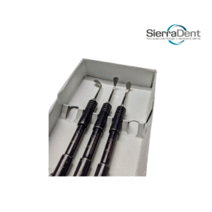 KIT DE ESPATULAS PARA RESINA ANTERIORES X 3 SPECIALIZED MANGO DELGADO