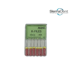 LIMAS #06 K- FILES EN 25MM X 6 MANI