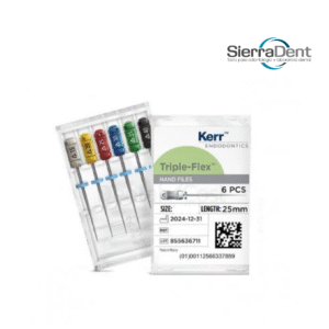 LIMAS #08 TRIPLE-FLEX FILES 25MM CAJA X 6 KERR