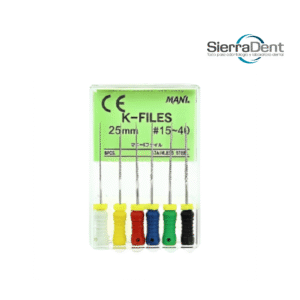 LIMAS 1RA SERIE #15-40 K- FILES EN 25MM X 6 MANI