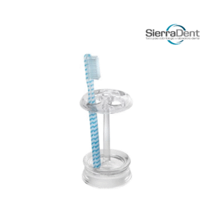 POTE PORTA CEPILLO TRANSPARENTE GRANDE