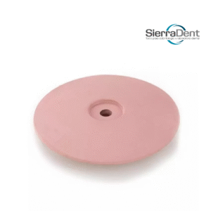 RUEDA SILICONADA/PORCELANA GRANO ROSA MEDIO LENTEJA